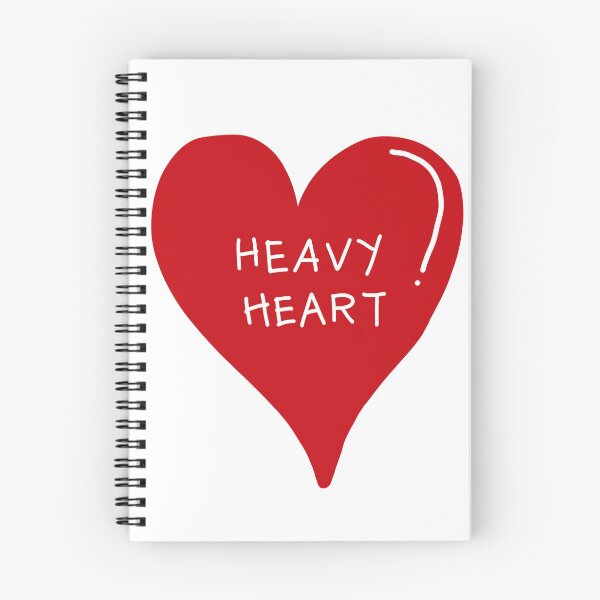 Item preview, Heavy Heart (large) designed and sold by dustywindow.