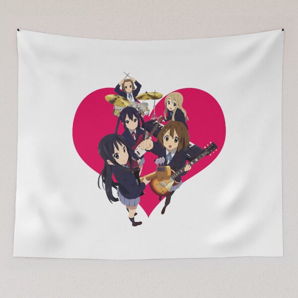 Item preview, K-ON  Anime and manga  Heart  designed and sold by CarlosHogue.