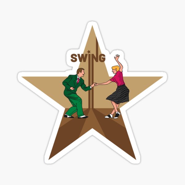 Swing Pegatina