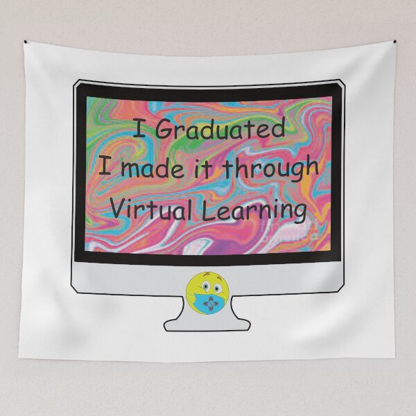 Item preview, virtual learning Graduation 2021 designed and sold by Anna-Maria White.