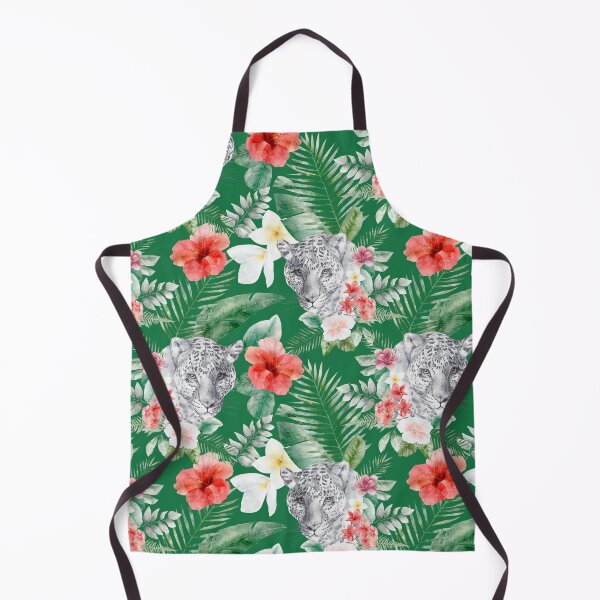 Item preview, Leopard Floral Jungle Walk designed and sold by Bliss Find And Design.