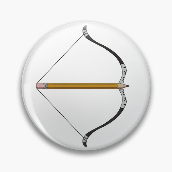 Artikelvorschau, Bogen mit Bleistiftpfeil entworfen und verkauft von The Hidden Archer.