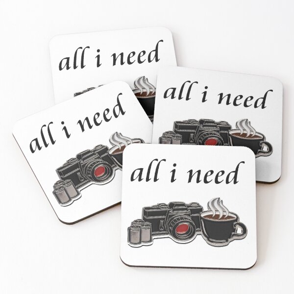 Item preview, all i need is coffee and my camera designed and sold by RONYON.