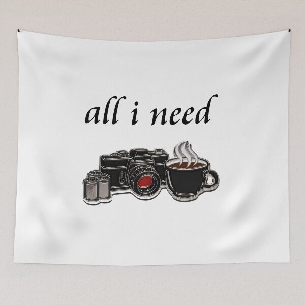 Item preview, all i need is coffee and my camera designed and sold by RONYON.
