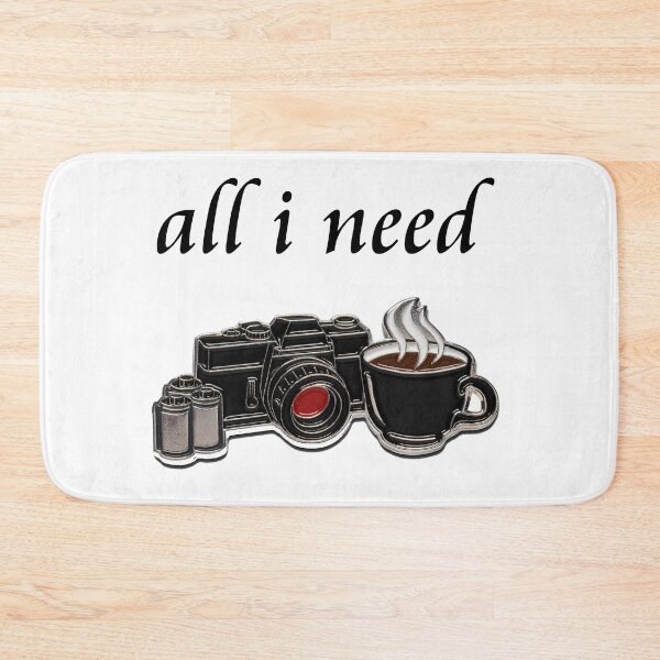 Item preview, all i need is coffee and my camera designed and sold by RONYON.