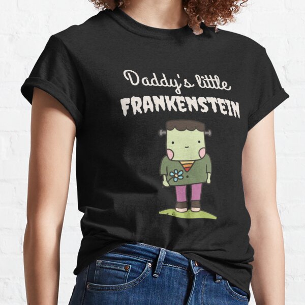 daddy's little Frankenstein, cute baby girls frankenstein Classic T-Shirt