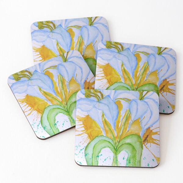 Item preview, blue lily designed and sold by monamooon.