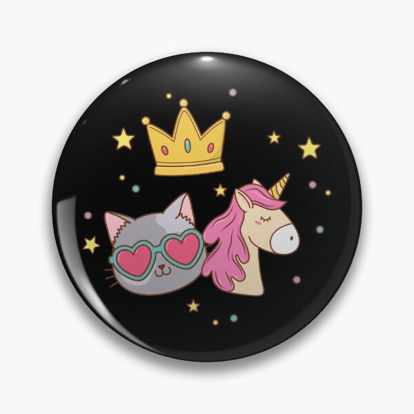 Item preview, Cat in Crown with unicorn designed and sold by FeaturedStore.