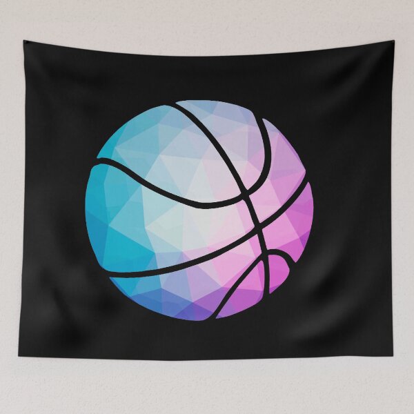 Item preview, Geometric Basketball Shape Low Poly Basketball Gift designed and sold by freeArt10.
