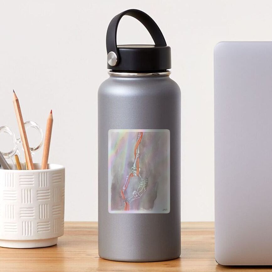 Aperçu de l'œuvre Sticker holographique créée et vendue par lysswhitart.