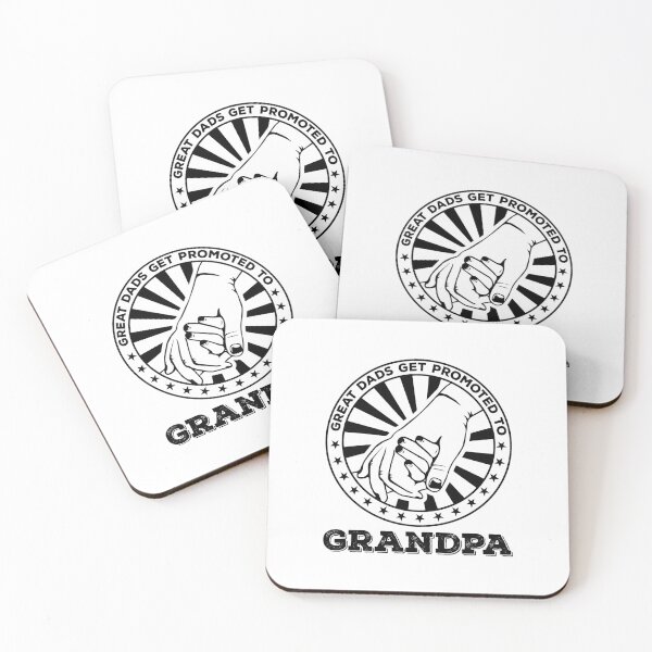Item preview, Great Dads Get Promoted to Grandpa - Amazing Grandparents Family Announcement, Father's Day, Or Birthday Gift Ideas. designed and sold by ALITOPRINCE.