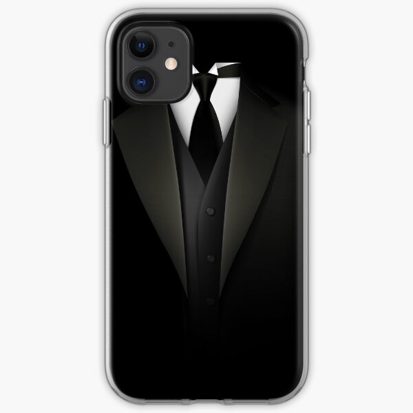 Men's Tuxedo Suit iPhone Soft Case