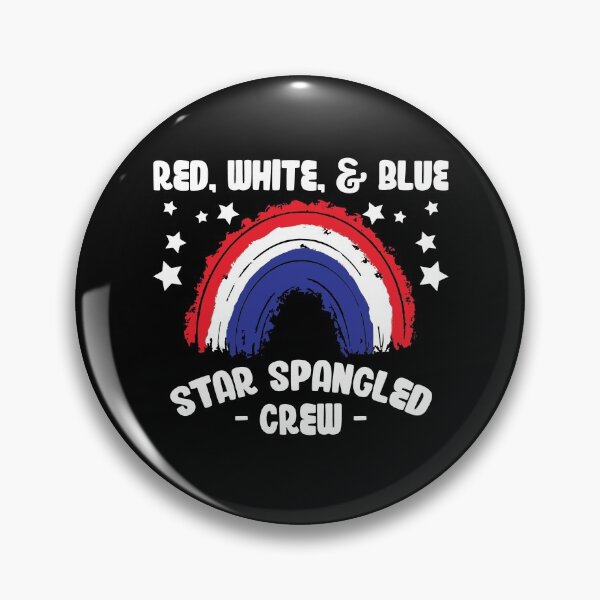 Item preview, Red White Blue Star Spangled Crew 4th of July designed and sold by Dressed For  Duty.