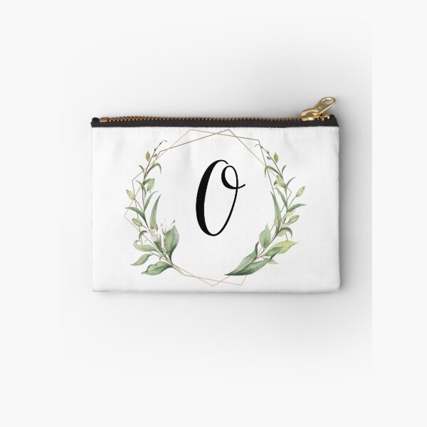 Item preview, Golden frame monogram with laurels letter O designed and sold by JustSeasons.