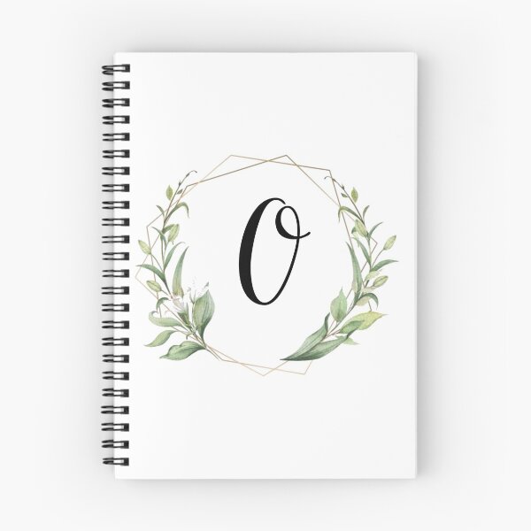 Item preview, Golden frame monogram with laurels letter O designed and sold by JustSeasons.