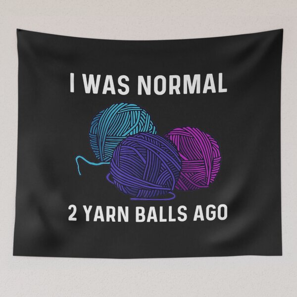 Item preview, Funny Knitting Gift For Men Women Crochet Yarn Thread designed and sold by toricak06.