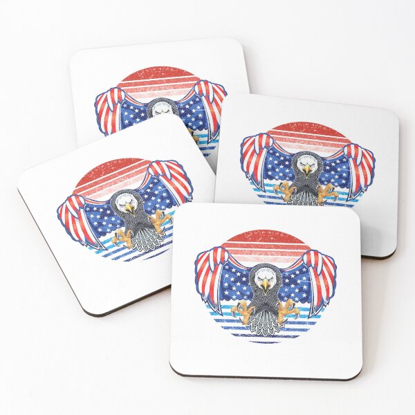 Item preview, Eagle american sunset Vintage designed and sold by WaveOcean123.