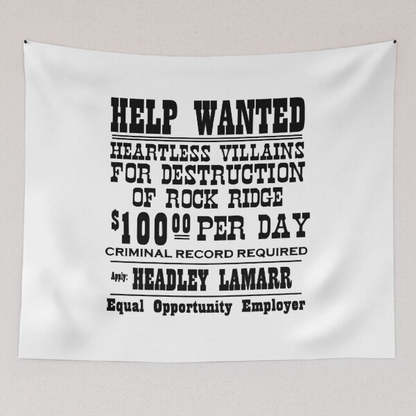 Item preview, Blazing Saddles Wanted Poster  designed and sold by FlorenceCarte.