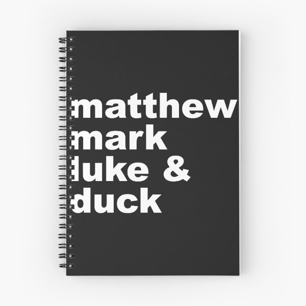 Item preview, Matthew, Mark, Luke and Duck  designed and sold by FlorenceCarte.