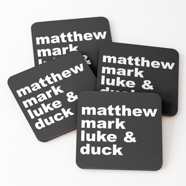 Item preview, Matthew, Mark, Luke and Duck  designed and sold by FlorenceCarte.