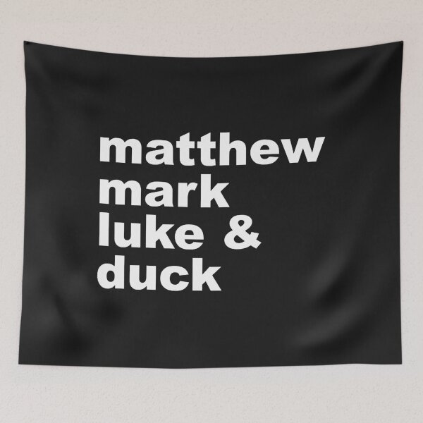 Item preview, Matthew, Mark, Luke and Duck  designed and sold by FlorenceCarte.