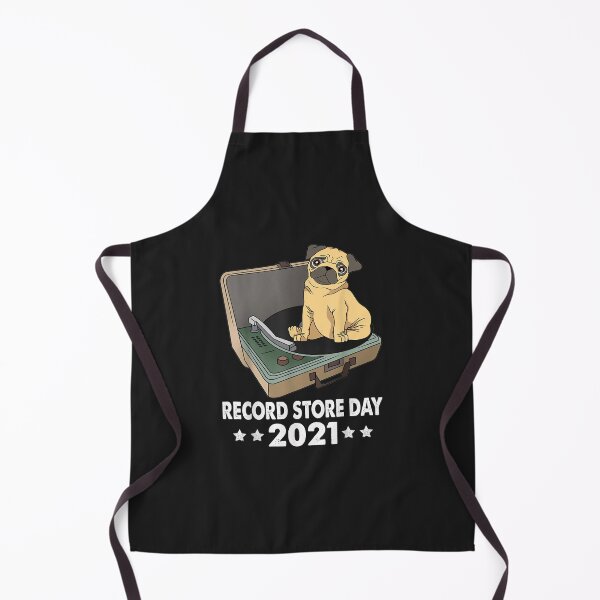 Item preview, Funny Pug Record Store 2021 Day Pet Pug Dog Owner Dad designed and sold by toricak06.