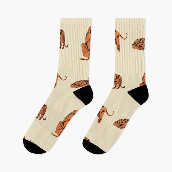 Item preview, 3 Dimensional Sculpted Black Striped Orange Tiger Sticker Pack designed and sold by Wildlife Apparels Inc..