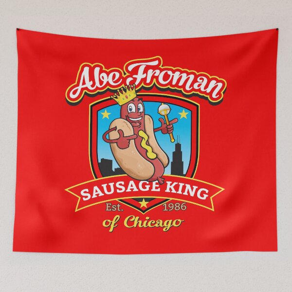 Item preview, Abe Froman Sausage King of Chicago designed and sold by Alema Art.
