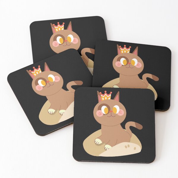 Item preview, Queen Cat in Crown designed and sold by FeaturedStore.