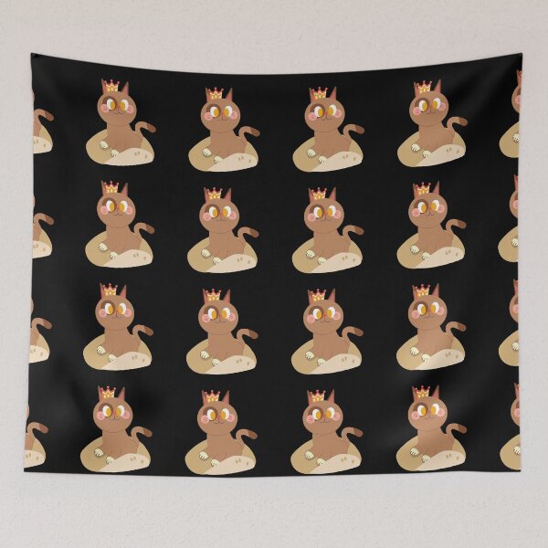 Item preview, Queen Cat in Crown designed and sold by FeaturedStore.