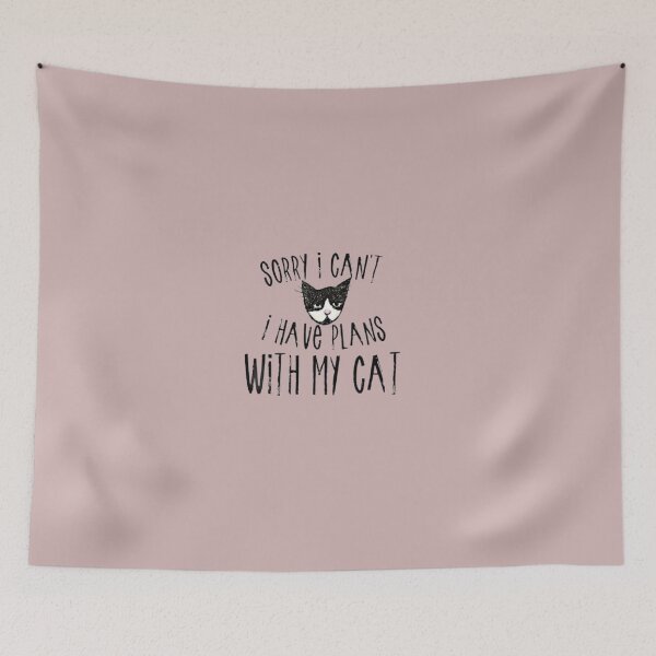 Item preview, i can't today i have plans with my cat shirt designed and sold by chanat3659.