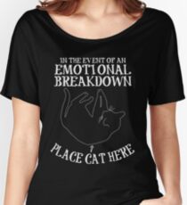 Funny cat lover gift Women's Relaxed Fit T-Shirt
