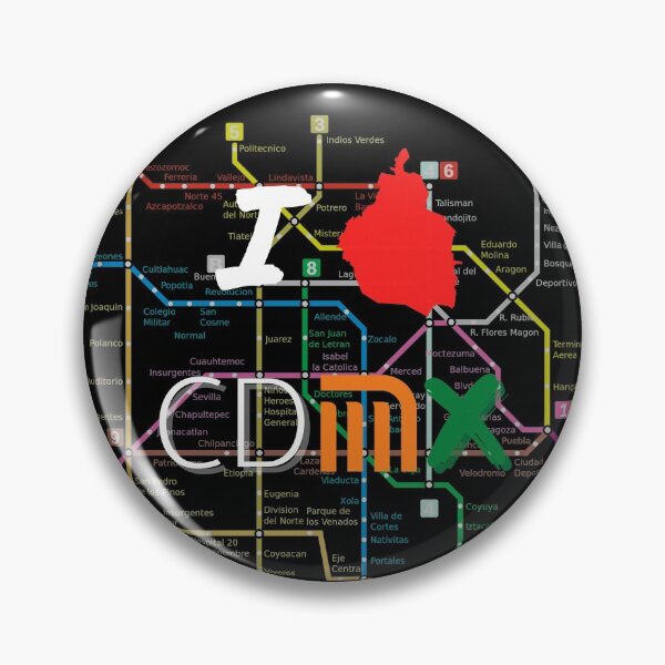 Artikelvorschau, Ich liebe CDMX - Metro-Ausgabe entworfen und verkauft von MexaPrint.