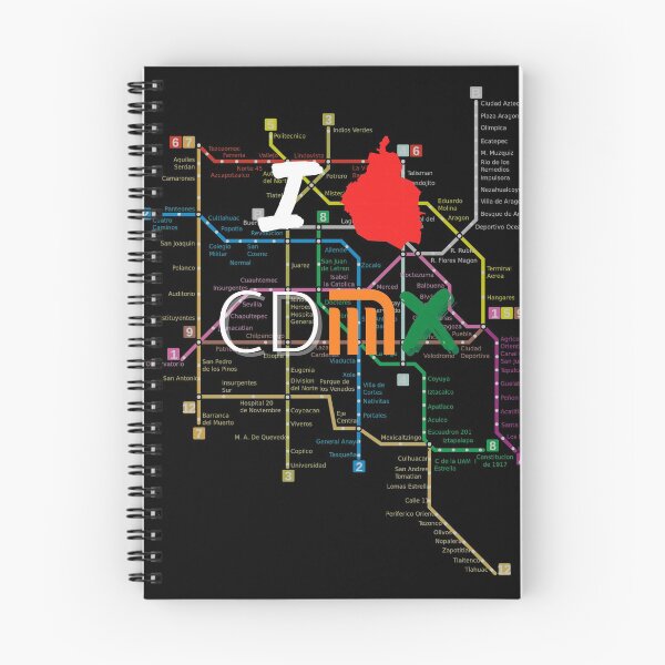 Artikelvorschau, Ich liebe CDMX - Metro-Ausgabe entworfen und verkauft von MexaPrint.
