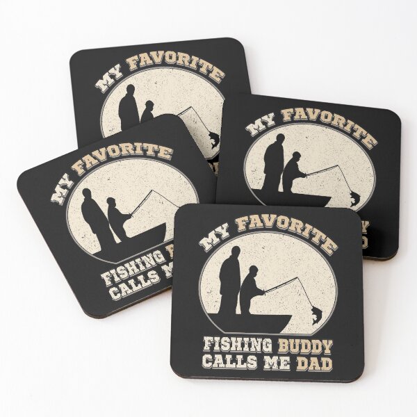 Item preview, My Favorite Fishing Buddy Calls Me Dad, Funny Fishing Quote designed and sold by SaliDesigner.