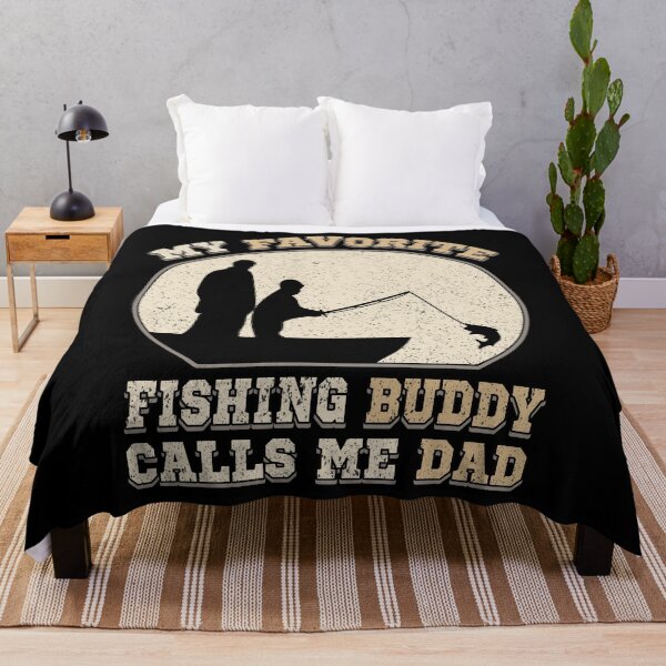 Item preview, My Favorite Fishing Buddy Calls Me Dad, Funny Fishing Quote designed and sold by SaliDesigner.