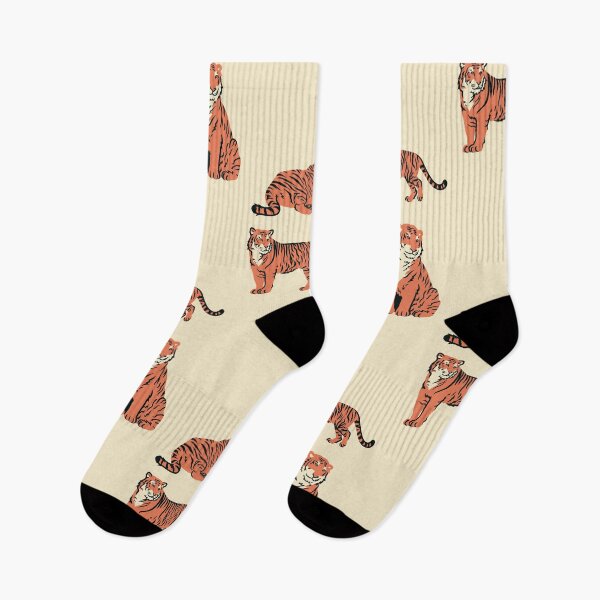 Item preview, Fierce Artistic Tiger with Black Stripes Sticker Pack designed and sold by Wildlife Apparels Inc..