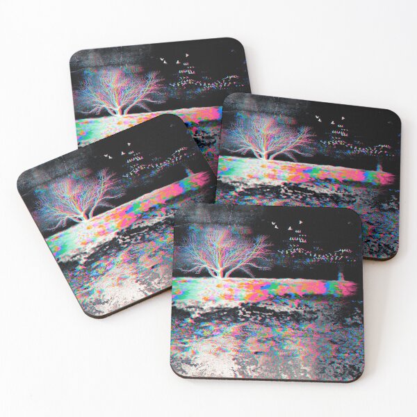 Item preview, Glitchy Abstract Landscape designed and sold by VeronikaWoods.