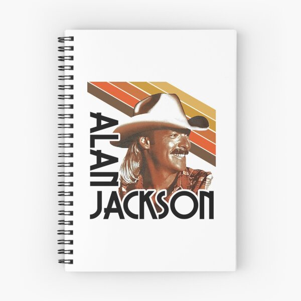 Aperçu de l'œuvre T-shirt Alan JacksonAlan Jackson Retro Country FanArt Tribute créée et vendue par BerkeBelf.