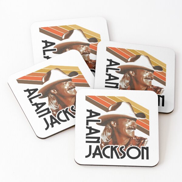 Item preview, Alan Jackson T-ShirtAlan Jackson Retro Country FanArt Tribute  designed and sold by BerkeBelf.