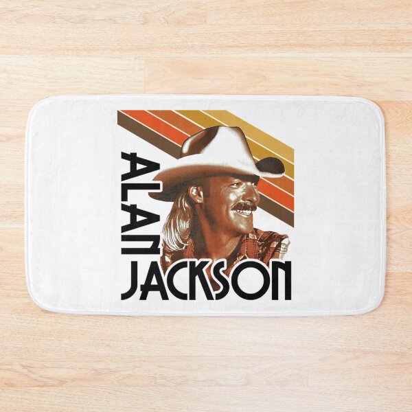 Aperçu de l'œuvre T-shirt Alan JacksonAlan Jackson Retro Country FanArt Tribute créée et vendue par BerkeBelf.