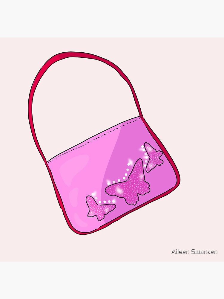 Y2k McBling Era Pink Fashion Purse Photographic Print for Sale by Aileen  Swansen
