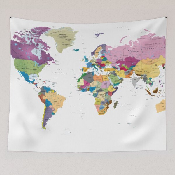 Item preview, world, map designed and sold by vikcot.