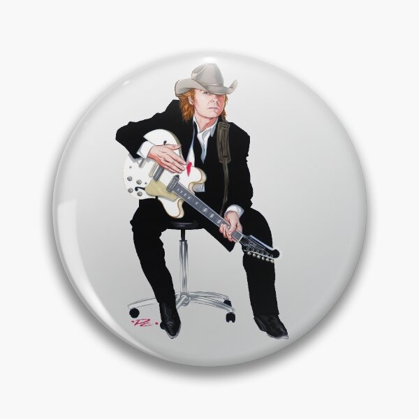 Item preview, Dwight Yoakam - An illustration by Paul Cemmick designed and sold by TIGERDAVER.