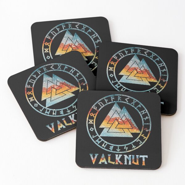 Artikelvorschau, Valknut Viking Symbol Viking Nordische Runen Viking entworfen und verkauft von Dog-T-Shirts.