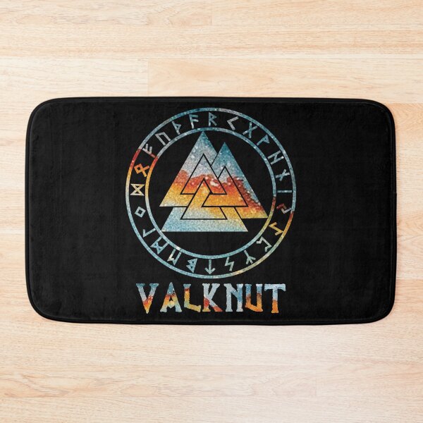 Artikelvorschau, Valknut Viking Symbol Viking Nordische Runen Viking entworfen und verkauft von Dog-T-Shirts.