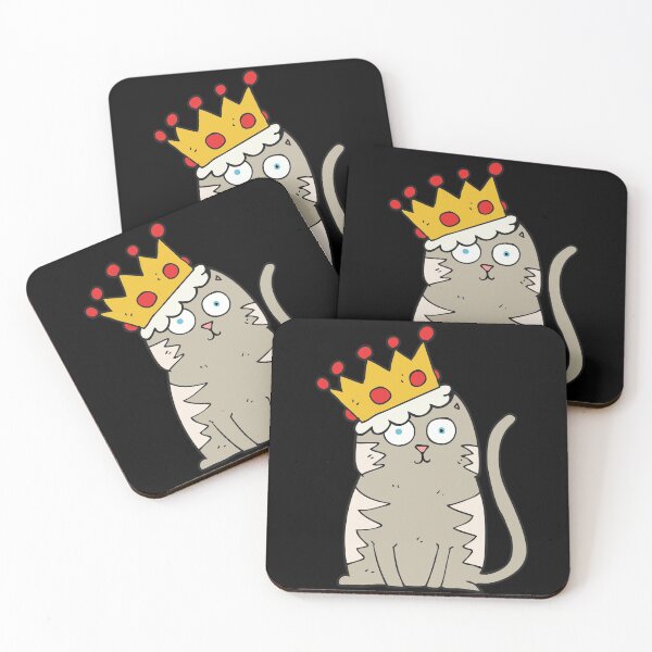 Item preview, Cartoon Cat in Crown designed and sold by FeaturedStore.