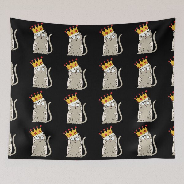 Item preview, Cartoon Cat in Crown designed and sold by FeaturedStore.