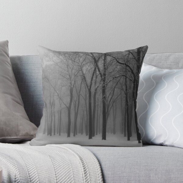 Clay County Park Throw Pillow