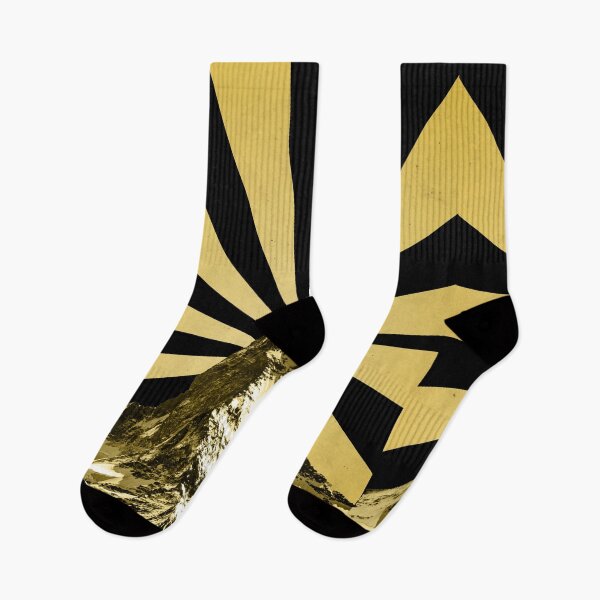 Item preview, The Mountain of Gold | Black And Gold | Surrealism Art designed and sold by DrawingBoard.
